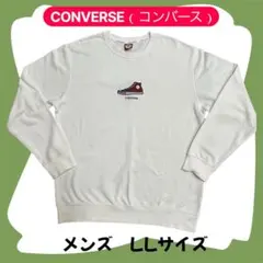 CONVERSE（コンバース）スウェット トレーナー メンズLL ホワイト