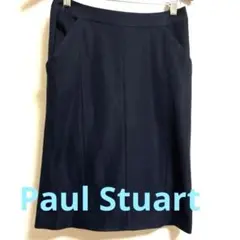 Paul Stuart レディース タイトスカート ネイビーのサムネイル
