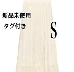 GU ジーユー　新品未使用・タグ付き　チュール　レース　プリーツ　スカート