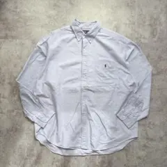 Ralph Lauren BIG SHIRT 90sオックスフォードBDシャツ