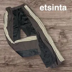 etsinta（エシンタ）リメイクトラックジャージーパンツ　サイズS