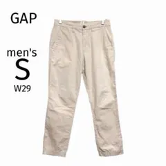 GAP ギャップ スリムパンツ ベージュ W29 メンズ 薄手 ウエストゴム 春