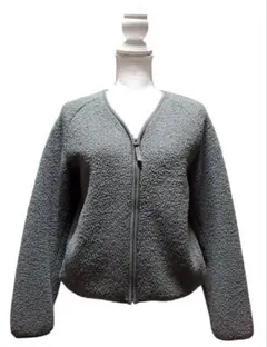 ユニクロ　ブルゾン　Sサイズ　カーキ