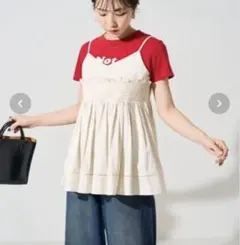 FREAK'S STORE インド シャーリング キャミ チュニックのサムネイル