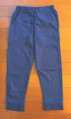 スウェットパンツ　ネイビーブルー 130cm　未使用