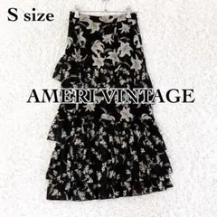 AMERI VINTAGE アメリヴィンテージ スカート 花柄 ティアードフリルのサムネイル