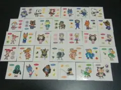 ３３枚セット　どうぶつの森　シール　劇場版　2006　ステッカー