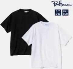 Ron Herman M　ユニクロ 白黒 2枚セット　UNIQLOロンハーマン