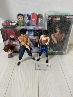幽遊白書 浦飯幽助 二次元色彩リペイント➕セット売り　大幅値下げしました！のサムネイル