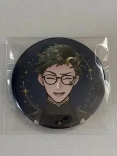 ツイステ展 ハーツラビュル寮 トレイ・クローバー 缶バッジ イベント衣装ver