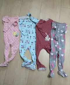 carters足付きカバーオール 4点セット