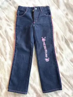 メゾピアノ　女の子　デニムパンツ　110