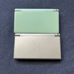 ジャンク品ニンテンドーDS lite 2台　シルバー　アイスブルー