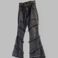 DIG YOUR OWN GRAVE flare denim pants