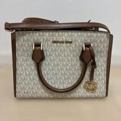【Michael Kors】トートバッグ ベージュ　ショルダー紐付き