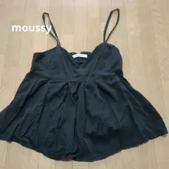 MOUSSY ビスチェ ブラックのサムネイル