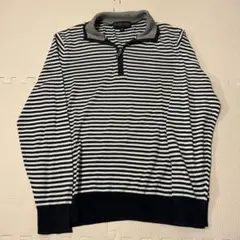 ブルックスブラザーズ　ボーダー　ハーフジップ　SUPIMA COTTONのサムネイル