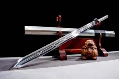 臥龍剣 唐剣 中華剣 武具 鑑賞刀 居合刀 舞踊刀 古兵器 模造刀 - メルカリ