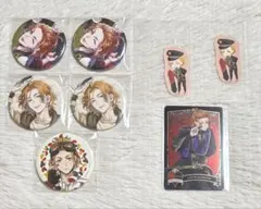 ツイステ ケイト ツイステ展 寮服 くつろぎマイルーム 缶バッジ カード類