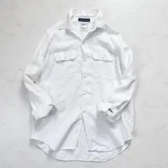 MADISONBLUE ハンプトン リネンシャツ B刺繍 サックスブルー 01 - メルカリ