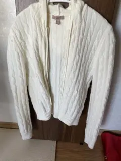 h&m フルジップニットカーディガン