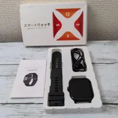 スマートウォッチ ブラック 本体　14-1-37