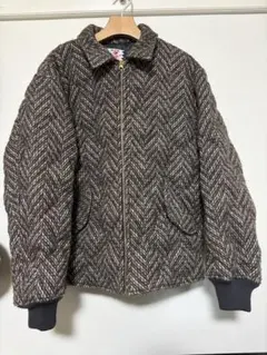 son of the cheese ヘリンボーンウールジャケット　グレーのサムネイル