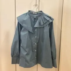 アースミュージック&エコロジー 2way衿ブラウス