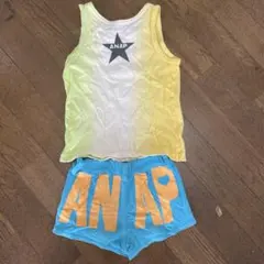 ANAP キッズ タンクトップ＆ショートパンツ セット100cm