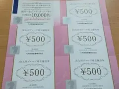 JR九州グループ株主優待券 5枚他