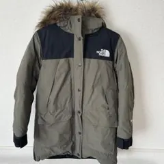 THE NORTH FACE ダウンジャケット オリーブグリーン/ブラック