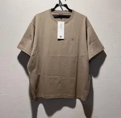【新品】HELLY HANSEN Logo angler Tee ベージュ L