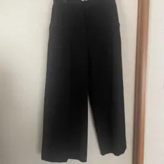 anysis ブラック ワイドパンツ