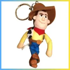 Y 保管美品 ディズニー ピクサー トイストーリー ウッディ キーホルダー