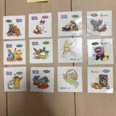 ポケモンパンデコキャラシール12枚 190弾 ポケピース 203弾 ピカチュウ