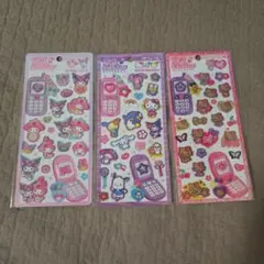 平成はっぴーフォン　サンリオ　3種