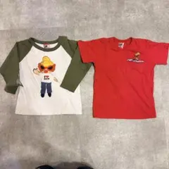 ヒステリックミニ HYSTERIC MINI 110cm Tシャツ 2点セット