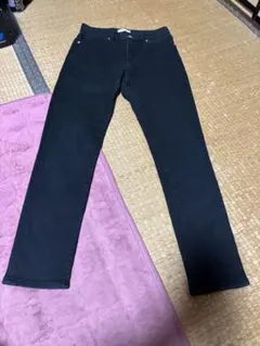 ブラックデニムパンツ スリムフィットのサムネイル