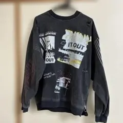 ZARA グラフィックプリント スウェット 38サイズ