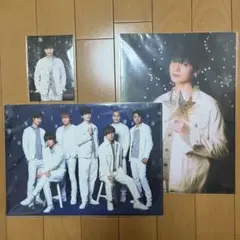 新品3点セット！キスマイ 玉森裕太 フォトセット クリアファイル 集合 グッズ