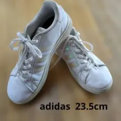 adidas スニーカー 23.5cm ホワイト