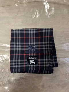 未使用ラベル付き　Burberrys チェック柄 ハンカチ