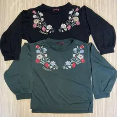 #長袖カットソー　Lovetoxic Sサイズ2枚セット