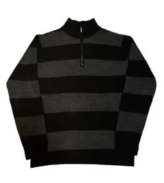 00s comme ca ism black border knit y2kのサムネイル