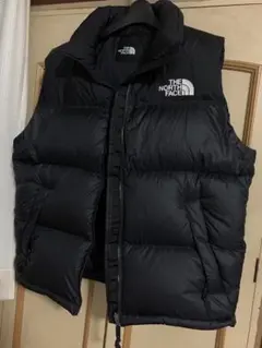 【美品】THE NORTH FACE Nuptse Vest XL ブラック