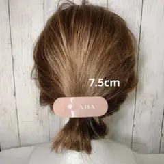 ♡バレッタ♡パステル♡ヘアピン♡ヘアクリップ♡春♡結婚式♡白♡髪留め♡ピンク♡