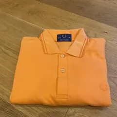 Fred Perryポロシャツ　オレンジ　イングランド製