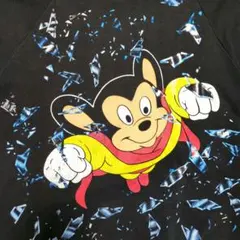 80S マイティマウス × ジャージーズ スウェットシャツ トレーナー USA製