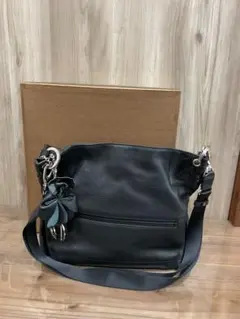 BEAUGRAND/ボーグラン　レザー　肩掛け/ハンドバッグ〈黒/BLACK/ブラック〉bag〕菅NO.YB19-8 BEAUGRAND/ボーグラン レザー 肩掛け/ハンドバッグ〈黒/BLACK〉bag〕菅