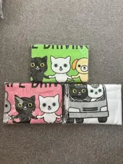 【新品】3種類　クロネコヤマト ヤマト運輸 非売品 フェイスタオル